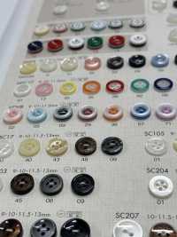 HDV8 NÚT DAIYA Chống Va đập HYPER DURABLE "" Cúc Polyester Giống Vỏ Trai/sò/xà Cừ Series "" DAIYA BUTTON Ảnh phụ