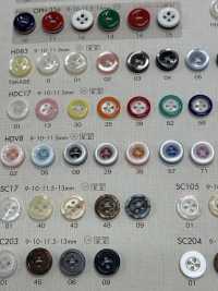 HDV8 NÚT DAIYA Chống Va đập HYPER DURABLE "" Cúc Polyester Giống Vỏ Trai/sò/xà Cừ Series "" DAIYA BUTTON Ảnh phụ