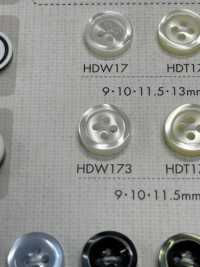 HDW173 NÚT DAIYA Chống Va đập HYPER DURABLE "" Cúc Polyester Giống Vỏ Trai/sò/xà Cừ Series "" DAIYA BUTTON Ảnh phụ