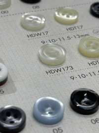 HDW173 NÚT DAIYA Chống Va đập HYPER DURABLE "" Cúc Polyester Giống Vỏ Trai/sò/xà Cừ Series "" DAIYA BUTTON Ảnh phụ