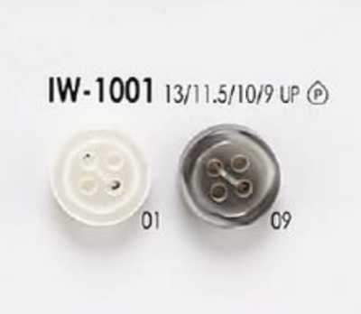 IW1001 Cúc 4 Lỗ Bằng Nhựa Resin Polyester
