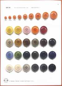 KN36 [hạt Tự Nhiên] Cúc Koutoku Button Ảnh phụ