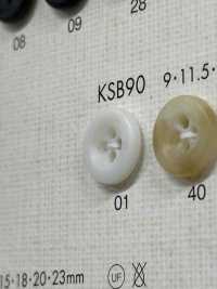 KSB90 Cúc Polyester 4 Lỗ Trang Nhã DAIYA BUTTON Ảnh phụ