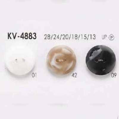 KV4883 Nút 2 Lỗ Mặt Trên Làm Từ Nhựa Resin Polyester
