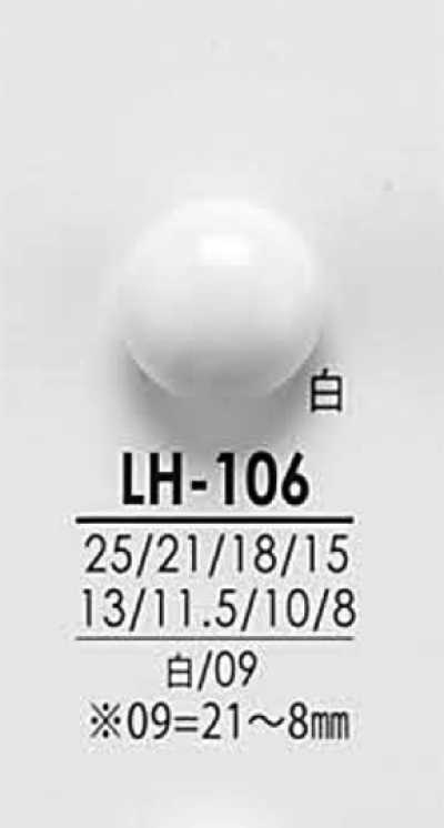 LH106 Cúc Dùng Cho áo Sơ Mi đến áo Khoác, Màu đen & Nhuộm