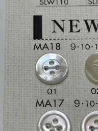 MA18 NÚT DAIYA Cúc Polyester Giống Vỏ Trai/sò/xà Cừ DAIYA BUTTON Ảnh phụ