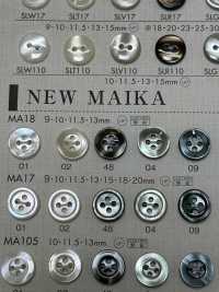 MA18 NÚT DAIYA Cúc Polyester Giống Vỏ Trai/sò/xà Cừ DAIYA BUTTON Ảnh phụ