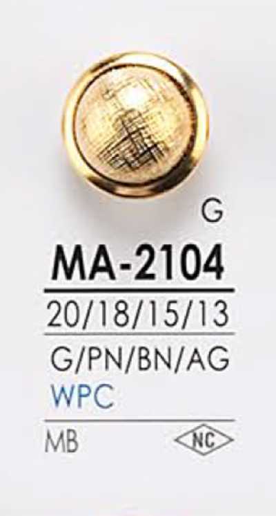 MA2104 Cúc Kim Loại