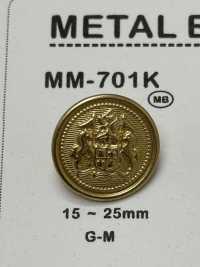 MM701K Cúc Kim Loại DAIYA BUTTON Ảnh phụ