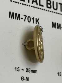 MM701K Cúc Kim Loại DAIYA BUTTON Ảnh phụ