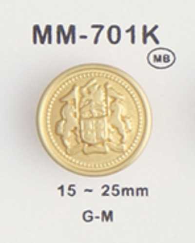 MM701K Cúc Kim Loại