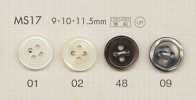 MS17 DAIYA BUTTONS Cúc Polyester Giả Xà Cừ
