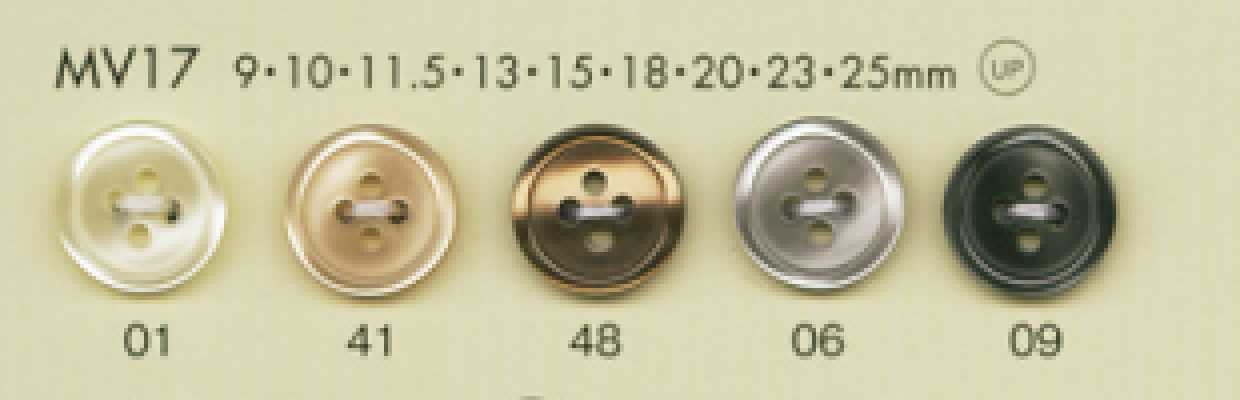 MV17 DAIYA BUTTONS Cúc Polyester Giả Xà Cừ
