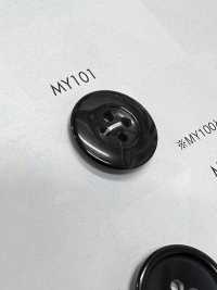 MY101 Cúc 4 Lỗ Kiểu Trâu Nhựa Resin Polyester DAIYA BUTTON Ảnh phụ