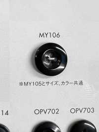 MY106 Cúc 4 Lỗ Viền Nhựa Resin Polyester DAIYA BUTTON Ảnh phụ