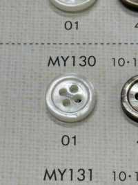 MY130 NÚT DAIYA Cúc Polyester Giống Vỏ Trai/sò/xà Cừ DAIYA BUTTON Ảnh phụ
