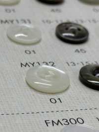 MY132 NÚT DAIYA Cúc Polyester Giống Vỏ Trai/sò/xà Cừ DAIYA BUTTON Ảnh phụ