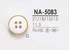 NA5083 Cúc Chân Vít Nấm 4 Lỗ Kiểu Vỏ Trai/sò/xà Cừ Dùng để Nhuộm