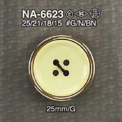 NA6623 Cúc 4 Lỗ Bằng Nhựa Resin Nylon/nhựa Resin ABS