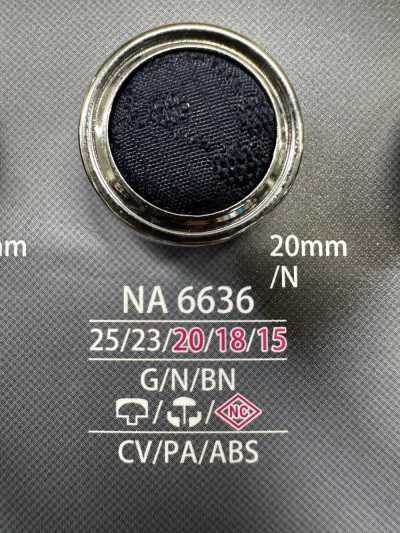 NA6636 Chân Vít Nấm Kết Hợp Cúc Bọc Vải