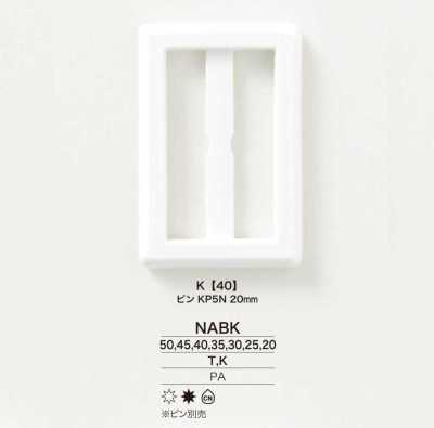NABK Mặt Thắt Lưng Dạng Luồn Bằng Nhựa Nylon