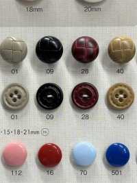 NC1030 Cúc Nylon 4 Lỗ Bằng Nhựa Giống Da Thật DAIYA BUTTON Ảnh phụ
