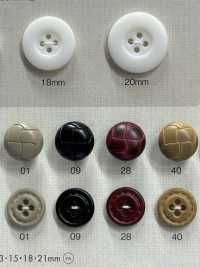 NC932 Cúc Nylon Bằng Nhựa Giống Da Thật DAIYA BUTTON Ảnh phụ