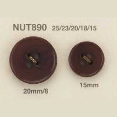 NUT890 Cúc 4 Lỗ Mặt Nổi Làm Từ Hạt