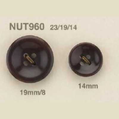 NUT960 Cúc 4 Lỗ Làm Từ Hạt