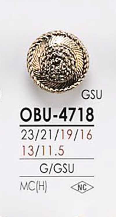 OBU4718 Cúc Kim Loại