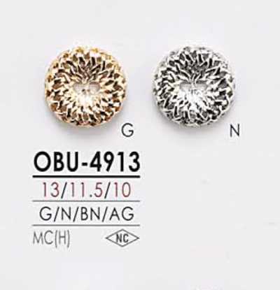 OBU4913 Cúc Kim Loại