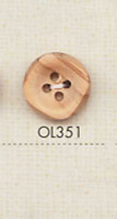 OL351 Cúc Gỗ Tự Nhiên 4 Lỗ