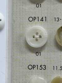 OP141 Cúc Polyester 4 Lỗ Giống Lông Trâu DAIYA BUTTON Ảnh phụ