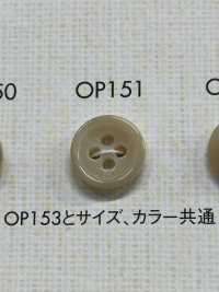 OP151 Cúc 4 Lỗ Viền Nhựa Resin Polyester DAIYA BUTTON Ảnh phụ