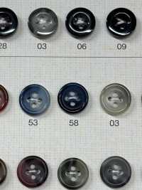 OP70 Cúc Polyester 4 Lỗ Hình Vỏ Rùa Thanh Lịch DAIYA BUTTON Ảnh phụ