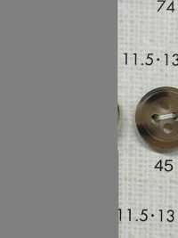 OP81 Cúc Polyester 4 Lỗ Hình Vỏ Rùa đầy Màu Sắc DAIYA BUTTON Ảnh phụ