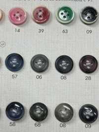 OP81 Cúc Polyester 4 Lỗ Hình Vỏ Rùa đầy Màu Sắc DAIYA BUTTON Ảnh phụ