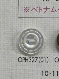 OPH327 Cúc Có Viền 2 Lỗ DAIYA BUTTON Ảnh phụ