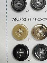 OPU303 Cúc 4 Lỗ Làm Từ Nhựa Resin Urê DAIYA BUTTON Ảnh phụ