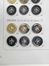 OPU303 Cúc 4 Lỗ Làm Từ Nhựa Resin Urê DAIYA BUTTON Ảnh phụ