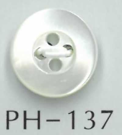 PH137 Cúc Vỏ Trai 4 Lỗ Lõm