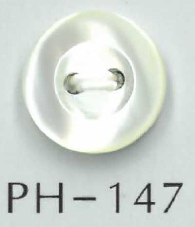 PH147 Cúc Vỏ Trai 2 Lỗ Lõm
