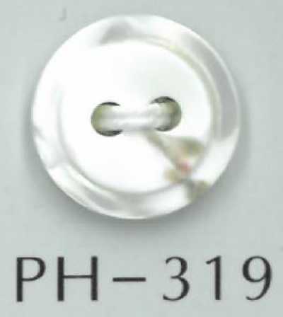 PH319 Cúc Vỏ Trai 2 Lỗ Viền Hạ