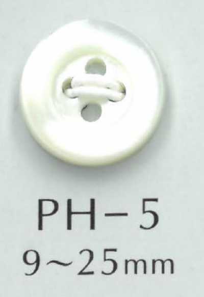 PH5 Cúc Vỏ Trai 4 Lỗ Có Viền