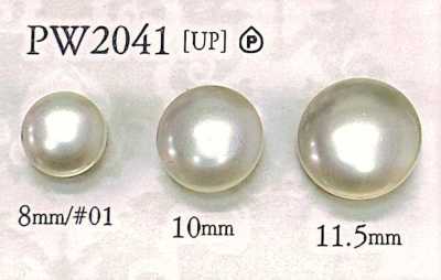 PW2041 Cúc ánh Ngọc Trai Lỗ ống
