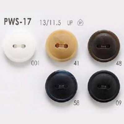 PWS17 Cúc 2 Lỗ Bằng Nhựa Resin Polyester
