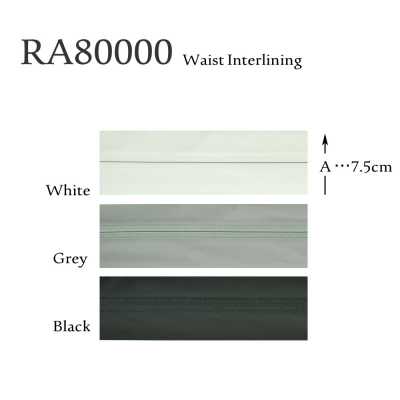 RA80000 Sử Dụng Vải Lót Túi T/C, Lót Cạp Eo Dệt Kim đan Dọc