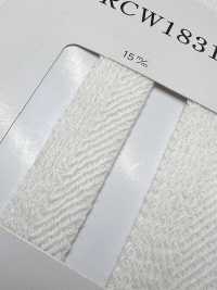 RCW1831 Vải Cotton Co Giãn Dệt Xương Cá[Chun] RIVER Ảnh phụ