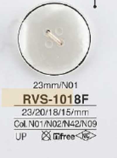 RVS1018F Cúc 4 Lỗ Mặt Bằng Nhựa Resin Polyester