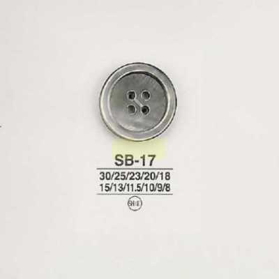 SB17 Cúc Vỏ Trai Thật-ngọc Trai đen-